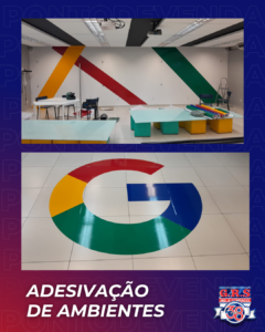 Serviço de adesivação de ambientes 